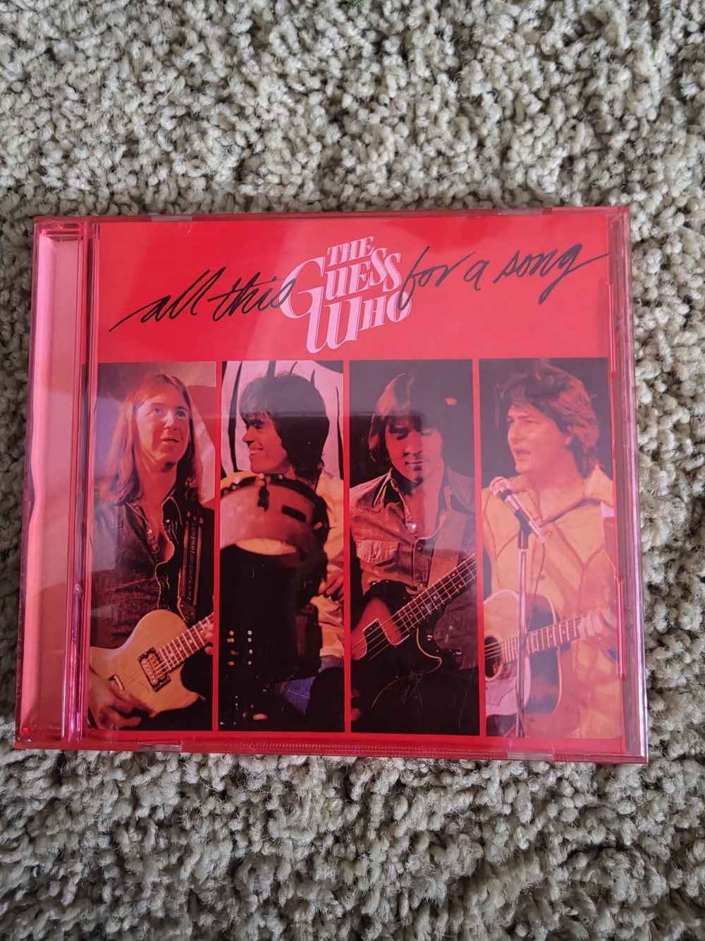 The Guess Who— All This for a Song CD 1994